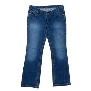 ARIAT jeans womens 32R bootcut inseam 31 Blue Cowgirl Western